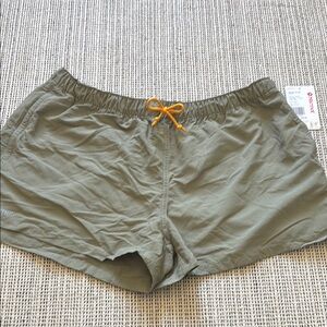 Marmot Green Juniper Springs Shorts w/ 3” Inseam SZ XL Color Vetiver NWT